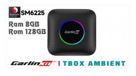 ANDROID BOX CARLINKIT TBOX AMBIENT RAM 8GB ROM 128GB SM6225